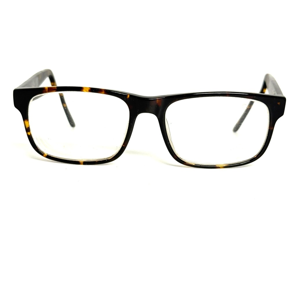 7 For All‎ Mankind 764 DTORT Tortoise Shell Eyeglasses Frames 53-17-140 Mens